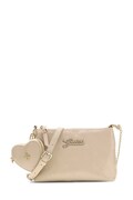 Guess torebka crossbody dziecięca z imitacji skóry beżowa J6BZ13 W3986
