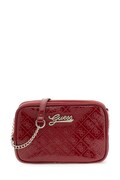 Guess torebka crossbody dziecięca z imitacji skóry bordowa J6BZ12 W3984
