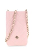 Guess torebka crossbody dziecięca z imitacji skóry różowa J6BZ02 W3953