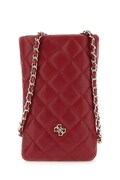 Guess torebka crossbody dziecięca z imitacji skóry bordowa J6BZ02 W3953