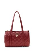 Guess torebka dziecięca z imitacji skóry bordowa J6BZ01 W3949