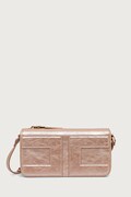 Elisabetta Franchi crossbody kabelka detská z imitácie kože ružová EFBO120.C.TV132