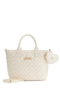 Guess torebka tote dziecięca z imitacji skóry biała J6YZ15 W3003