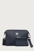 Guess чанта през рамо мъжка от имитация на кожа MILANO тъмносиня HMMISL P6457