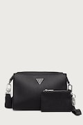 Guess чанта през рамо мъжка от имитация на кожа MILANO черна HMMISL P6457