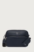 Guess чанта през рамо от имитация на кожа MILANO тъмносиня HMMISL P6422
