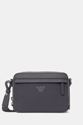 Emporio Armani saszetka męska z imitacji skóry szara EM001186 AF13805