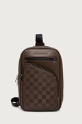Karl Lagerfeld bustina da uomo in similpelle marrone 563112.805921