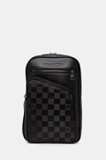 Karl Lagerfeld bustina da uomo in similpelle nera 563112.805921