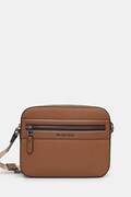 Michael Kors saszetka męska z imitacji skóry brązowa 33T6LJSM1X