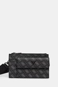Guess mala torba za muškarce od imitacije kože MILANO crna HMMILO P6391