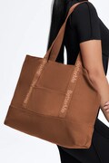 BetterMe platnena torba Canvas Tote smeđa BAG00001