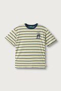 United Colors of Benetton majica za djecu s pamukom plava 3YQUC10SZ