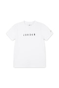 Jordan T-shirt dziecięcy z bawełną biały 95D634