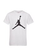 Jordan T-shirt παιδικό βαμβακερό λευκό 952423