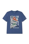 Converse тениска за деца от памук синя 9CJ886