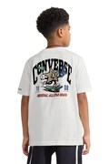 Converse T-shirt dziecięcy z bawełną biały 9CJ885