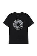 Converse T-shirt dziecięcy z bawełną czarny 9CJ827