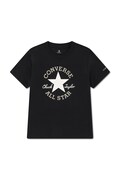 Converse T-shirt dziecięcy z bawełną czarny 8CD483