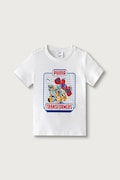 Puma T-shirt dziecięcy bawełniany PUMA X TRANSFORMERS Graphic Tee biały 637627