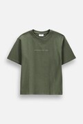 Coccodrillo t-shirt παιδικό βαμβακερό πράσινο REBEL BOY JUNIOR