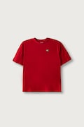 Tommy Hilfiger tricou basic pentru copii din bumbac roșu KS0KS00756