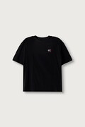 Tommy Hilfiger basic tričko detské bavlnené čierne KS0KS00756
