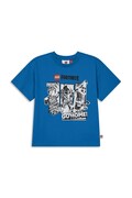 Lego T-shirt dziecięcy bawełniany LWTANO 631 niebieski 60.1101.1973
