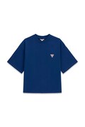 Guess T-shirt dziecięcy bawełniany niebieski L6BI38 K8019