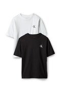 Calvin Klein Jeans T-shirt dziecięcy bawełniany zielony LVCKTJI19B