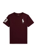 Polo Ralph Lauren kratka majica otroška bombažna bordo 323832907508