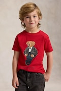 Polo Ralph Lauren T-shirt treningowy dziecięcy bawełniany czerwony 322B29156002