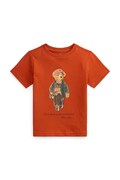 Polo Ralph Lauren majica za djecu od pamuka narančasta 322B27298001