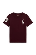 Polo Ralph Lauren тениска за деца от памук бордо 322832907508