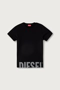 Diesel tričko dětské bavlněné TPRES T-SHIRT černé J03040