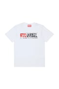 Diesel T-shirt dziecięcy bawełniany TLOMIX T-SHIRT biały J02976