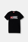 Diesel T-shirt dziecięcy bawełniany TLOMIX T-SHIRT czarny J02976