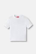 Diesel tricou pentru copii din bumbac TSCRAP OVER T-SHIRT alb J02968