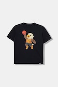 EA7 Emporio Armani T-shirt dziecięcy bawełniany granatowy 7B000391 AF12957