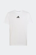 adidas tričko detské bavlnené biele KX2492