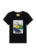 Guess T-shirt dziecięcy bawełniany GJ X MINIONS czarny N6YI27 K6651