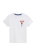 Guess T-shirt dziecięcy bawełniany biały N6YI23 K3879