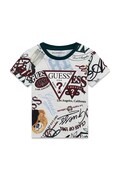 Guess T-shirt dziecięcy bawełniany biały N6YI21 K3876