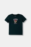 Guess T-shirt dziecięcy bawełniany zielony N6YI13 K3801