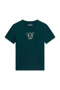 Guess T-shirt dziecięcy bawełniany zielony L6YI25 K3764