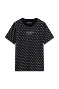 Guess T-shirt dziecięcy bawełniany czarny L6YI17 K3744