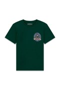 Guess T-shirt dziecięcy bawełniany turkusowy L6YI07 K3715