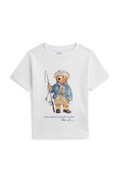 Polo Ralph Lauren t-shirt παιδικό βαμβακερό λευκό 322B18890003