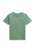 Polo Ralph Lauren t-shirt παιδικό βαμβακερό πράσινο 322970333503