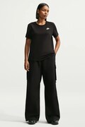 Nike Sportswear T-shirt basic damski z bawełną Club Essentials czarny DX7902.010
